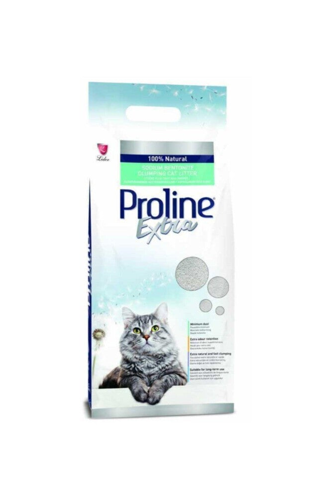 Proline Proline Extra Topaklanan Bentonit Kedi Kumu 10 LT | SRC: Barcode: 8698995027434